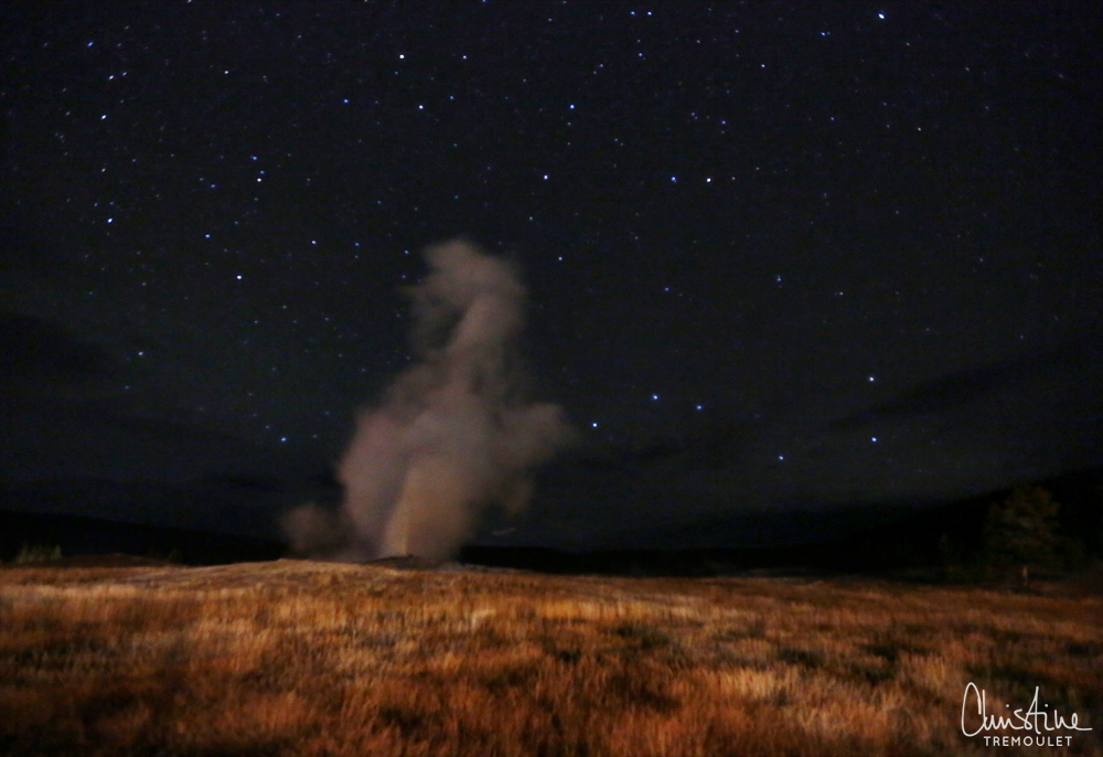 Old Faithful and the Big Dipper
